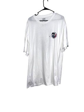 Vans XX-Large Mens Classic Fit White T-Shirt "Seeking Permanent Paradise" Graphi